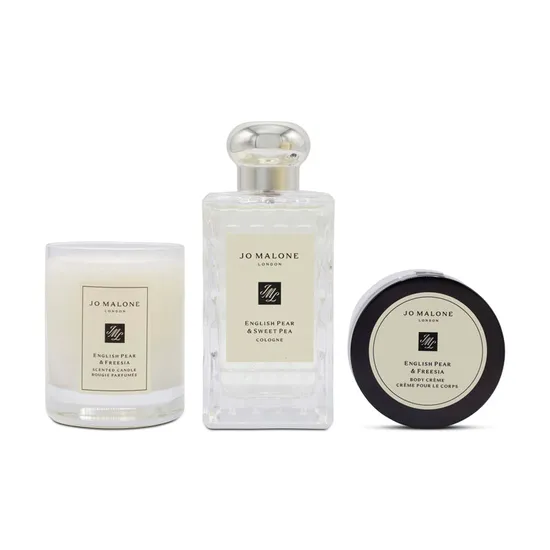 Jo Malone London English Pear Cologne With Candle & Body Cream Gift Set