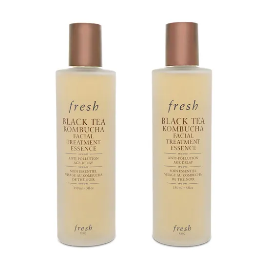 Fresh Black Tea Kombucha Facial Treatment Essence Duo