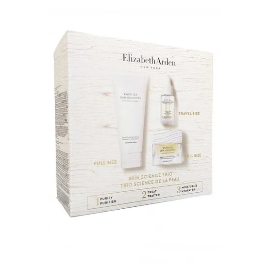 Elizabeth Arden White Tea Skin Science Trio Set Purify, Treat & Moisturise