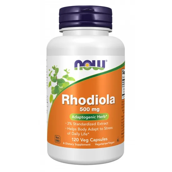 NOW Foods Rhodiola 500mg Capsules
