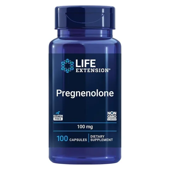 Life Extension Pregnenolone 100mg Capsules
