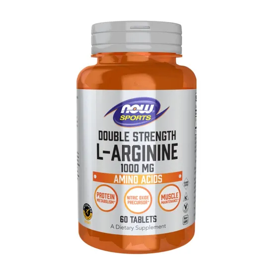 NOW Foods L-Arginine 1000mg Tablets