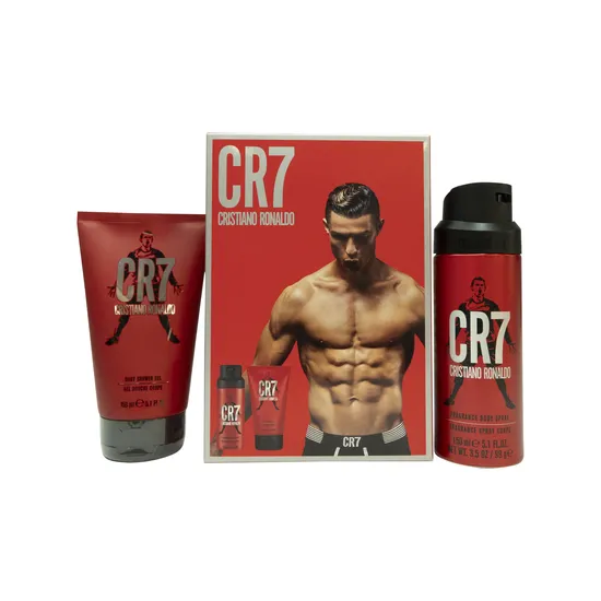 Cristiano Ronaldo CR7 Gift Set 150ml Shower Gel + 150ml Body Spray