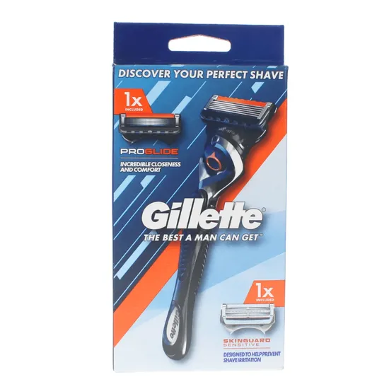 Gillette Proglide Razor 2up