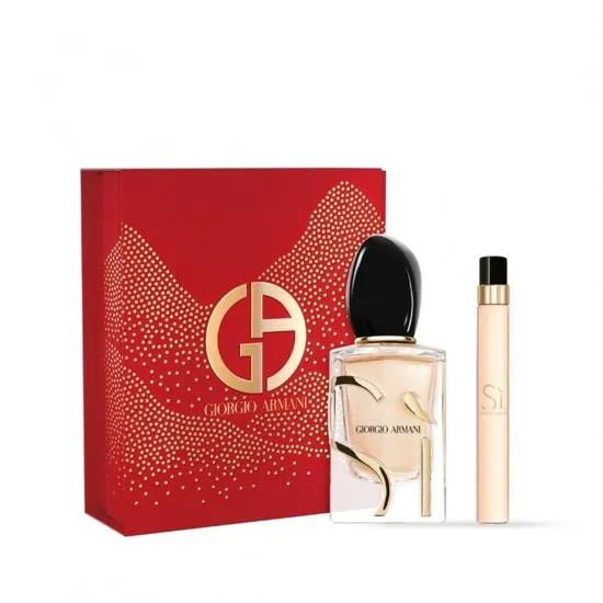 Giorgio Armani Si Gift Set 50ml Eau De Parfum + 10ml Eau De Parfum