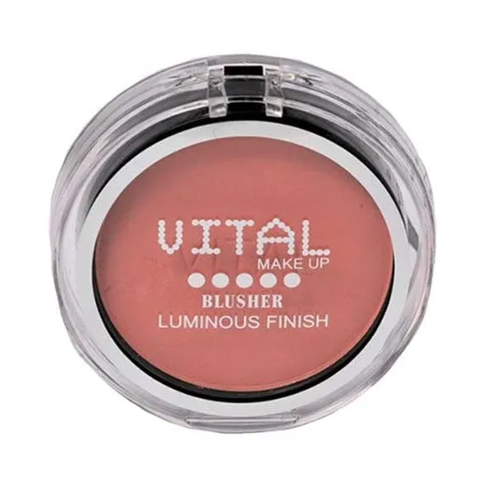 Vital Makeup Luminous Finish Blusher 03 Desert Rose