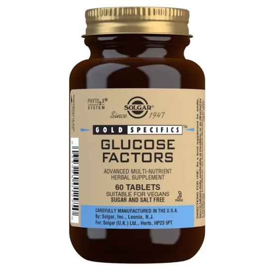 Solgar Gold Specifics Glucose Factors Tablets