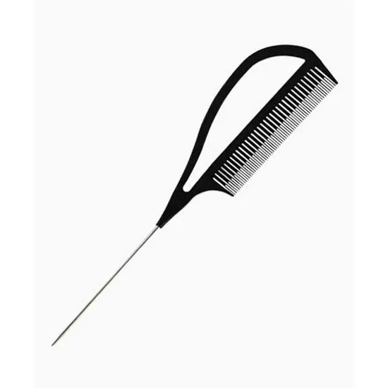Kashmir Braiding Teasing & Highlighting Metal Tail Comb KA3005