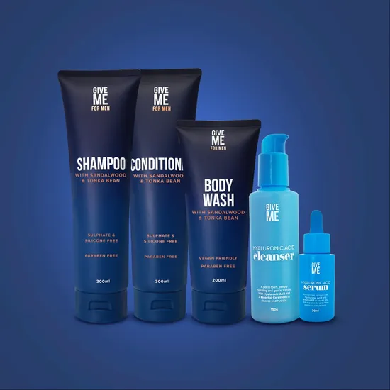 Give Me Men's Hair, Skin & Body Care Set