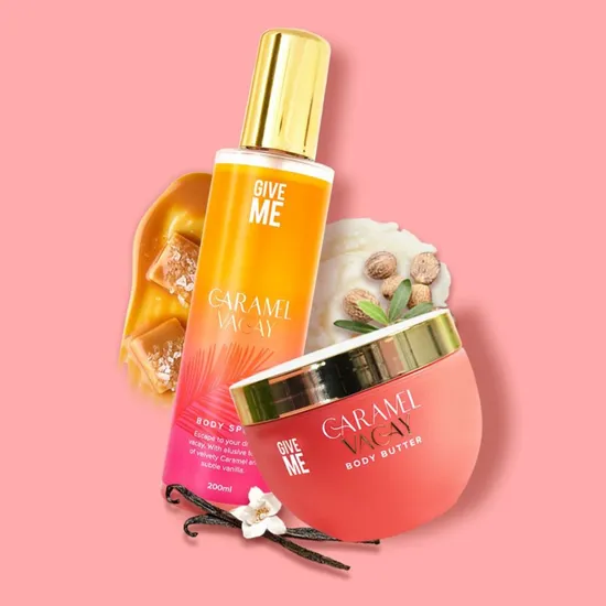 Give Me Caramel Vacay Body Duo