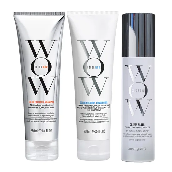 Color Wow Summer Essentials Kit Dream Filter, Shampoo & Fine To Normal Conditioner