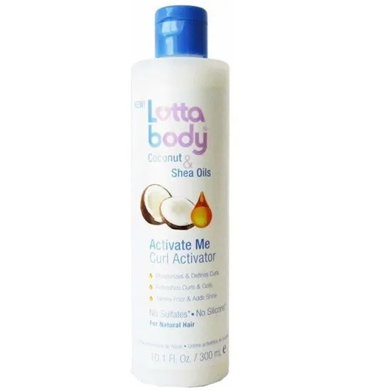 Lottabody Coconut & Shea Oils Activate Me Curl Activator