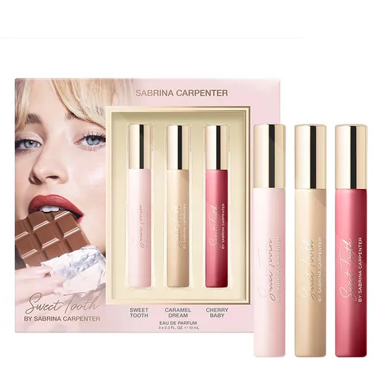 Sabrina Carpenter Sweet Tooth Travel Trio Gift Set