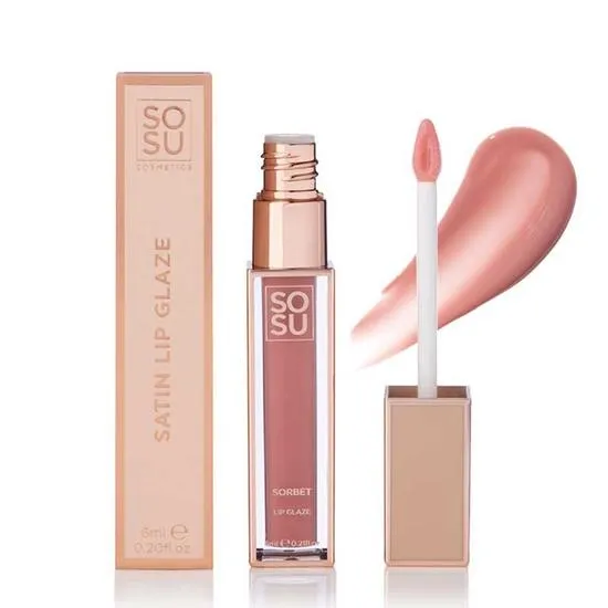 Sosu By Sj Satin Lip Glaze Sorbet