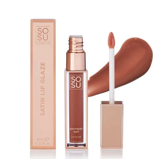 Sosu By Sj Satin Lip Glaze Birthday Suit