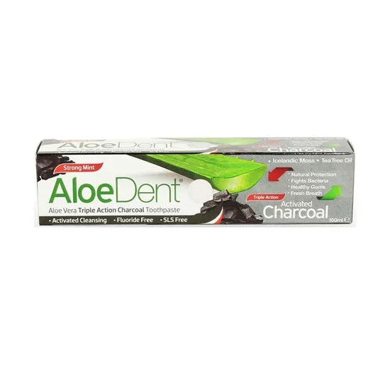 Aloe Dent Charcoal Toothpaste