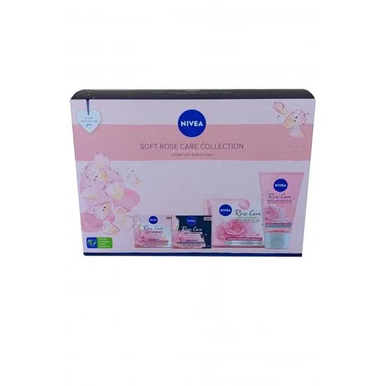 Nivea Soft Rose Care 4pc Gift Set