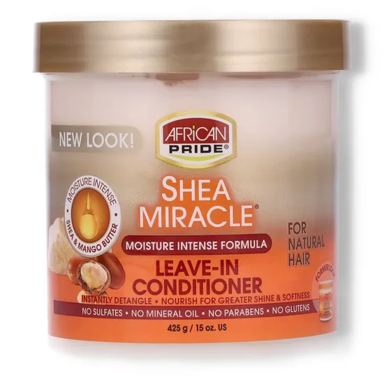 African Pride Shea Butter Moisture Intense Miracle Leave-In Conditioner