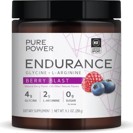 Pure Power Endurance With Glycine LArginine Berry Blast