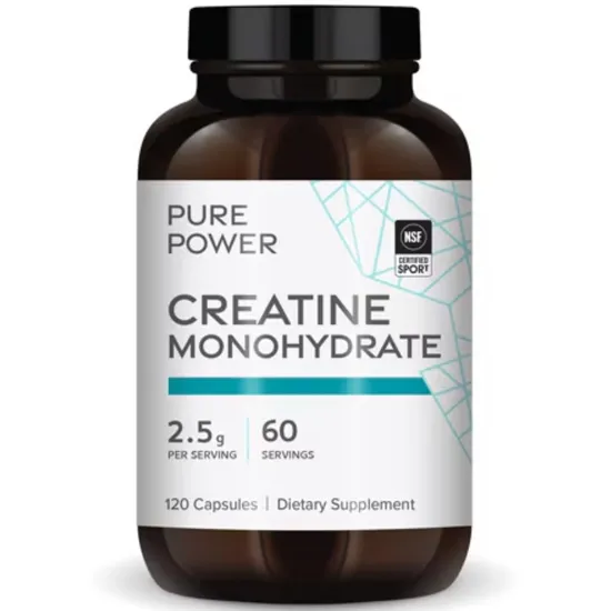 Pure Power Creatine Monohydrate Capsules