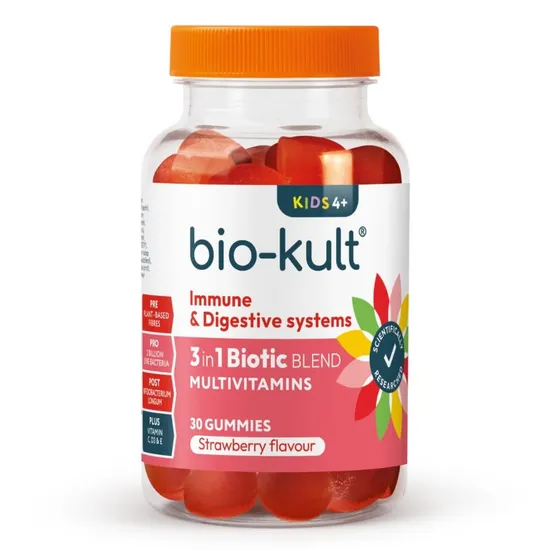Bio-Kult 3-in-1 Biotic Blend Kids Strawberry Gummies