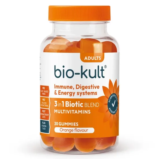 Bio-Kult 3-in-1 Biotic Blend Adult Orange Gummies