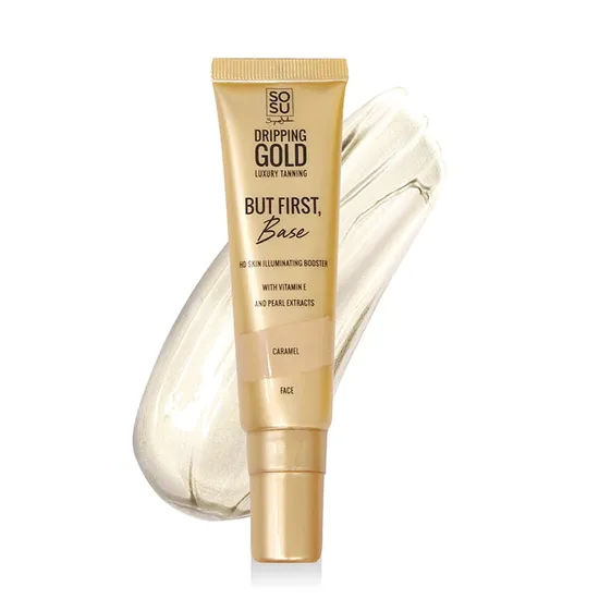 SOSU by SJ Dripping Gold But First, Base HD Skin Illuminating Booster