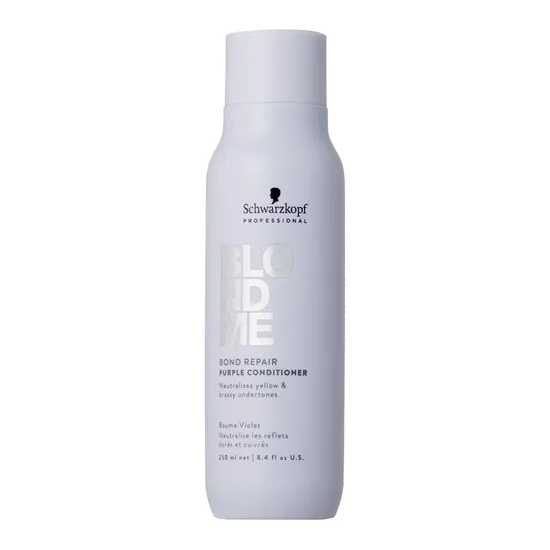 Schwarzkopf BlondMe Bond Repair Purple Neutralising Conditioner