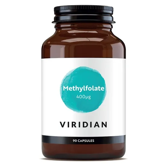 Viridian Methylfolate 400ug Capsules