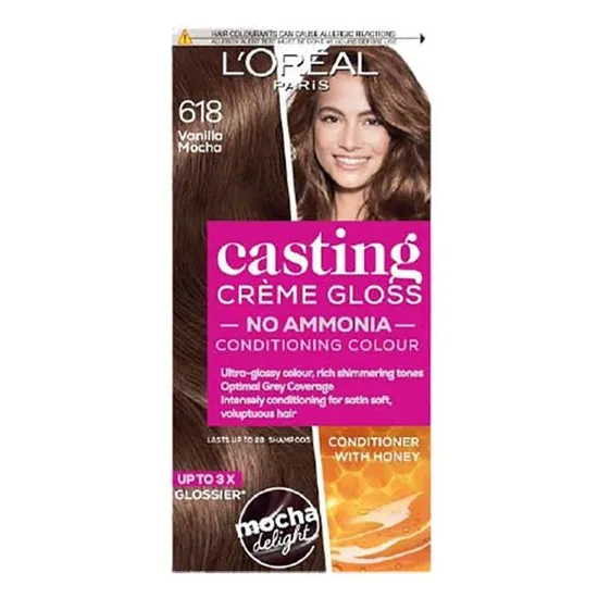 L'oreal Paris Casting Creme Gloss Conditioning Colour 618 Vanilla Mocha
