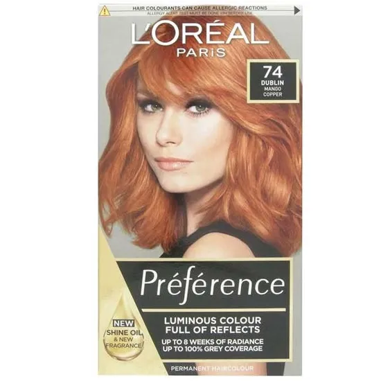L'Oreal Paris Preference Infinia Permanent Colour