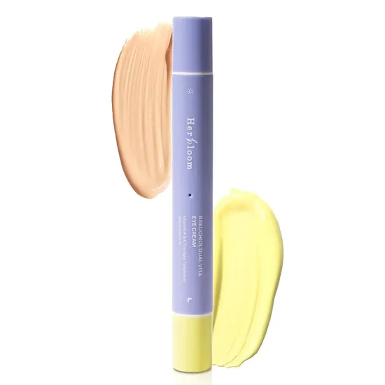 Herbloom Retinal Night Care Eye Cream Bakuchiol Dual Vita With Tinted Day Concealer