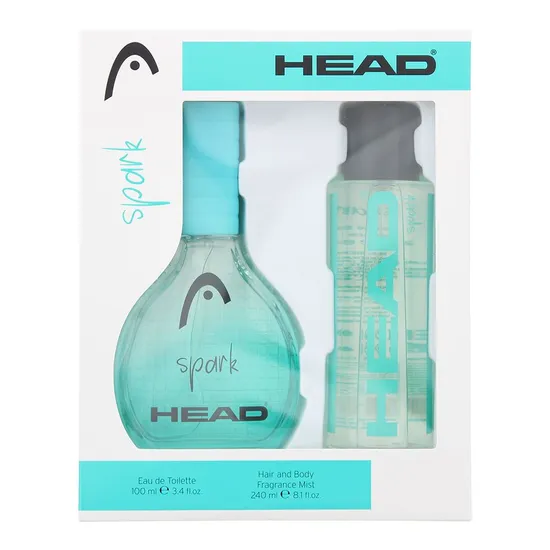 Head Spark Eau De Toilette 100ml + Fragrance Mist 240ml Gift Set