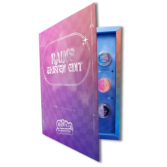 Glisten Cosmetics Rain's Glisten Edit Wet Liner & Brush Set