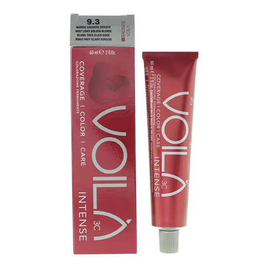 Intercosmo Voila 3C Intense Hair Colour 9.3 Very Light Golden Blonde