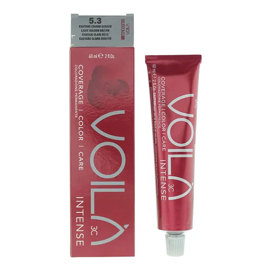 Intercosmo Voila 3C Hair Colour 5.3 Light Golden Brown