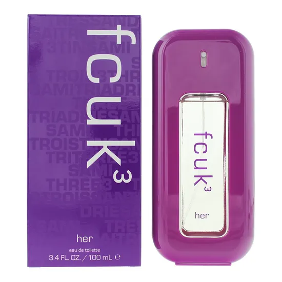 Fcuk 3 Her Eau De Toilette
