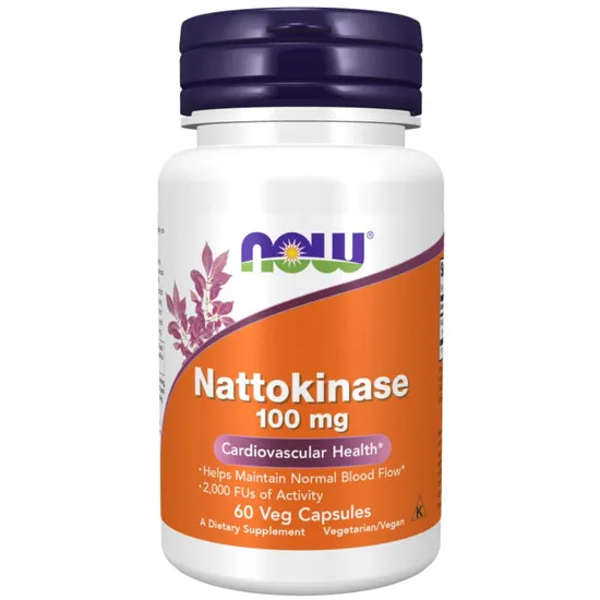 NOW Foods Nattokinase 100mg Capsules