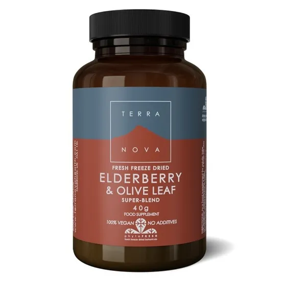 Terranova Elderberry & Olive Leaf Powder