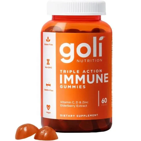 Goli Nutrition Triple Action Immune Gummies