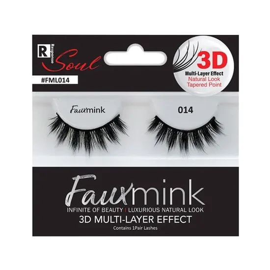 Magic Collection Response Soul Faux Mink 3D Effect Eyelash 014
