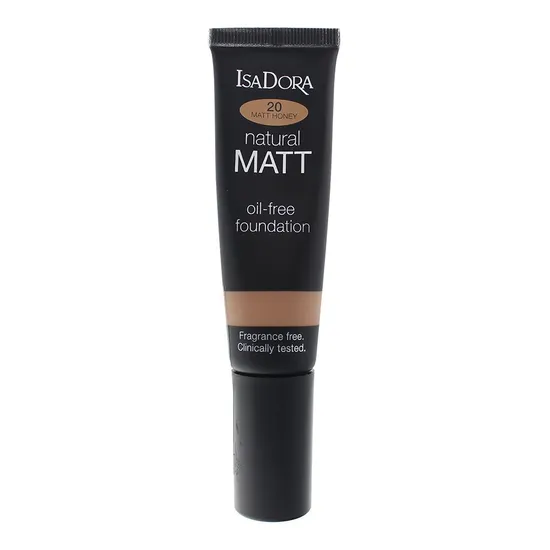 Isadora Natural Matte Oil-Free Foundation 20 Matte Honey