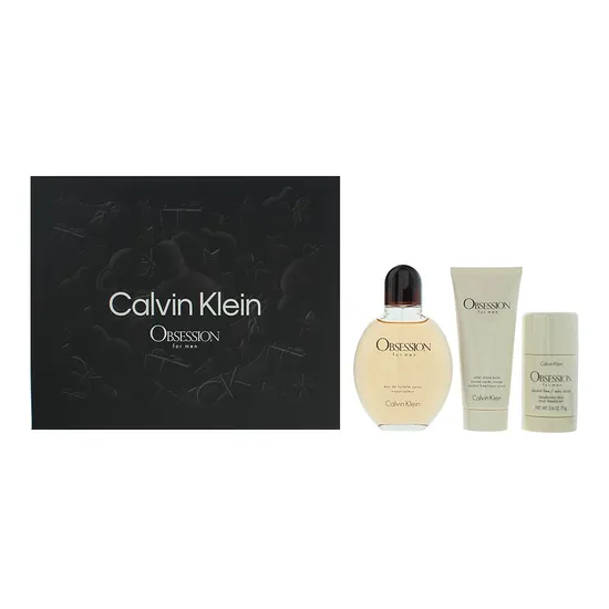 Calvin Klein Obsession For Men Eau De Toilette Gift Set