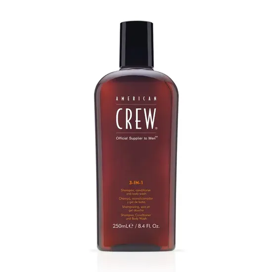 American Crew 3 In 1 Shampoo Conditioner & Body Wash