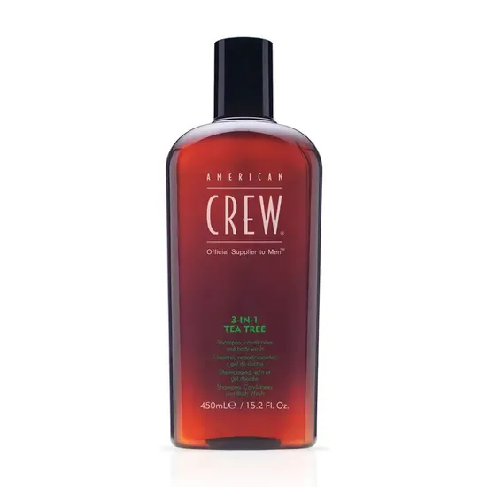 American Crew 3 In 1 Tea Tree Shampoo Conditioner & Body Wash