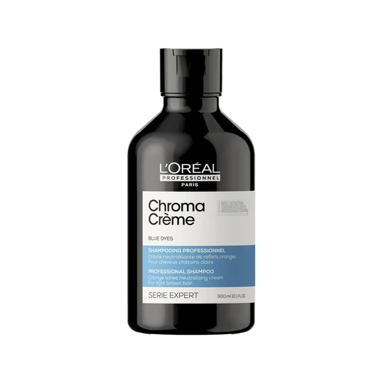 L'Oréal Professionnel Serie Expert Chroma Creme Blue Shampoo - Light To Medium Brown Hair