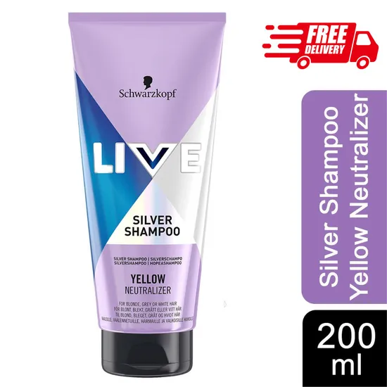 Schwarzkopf Live Anti-Yellow Silver Shampoo