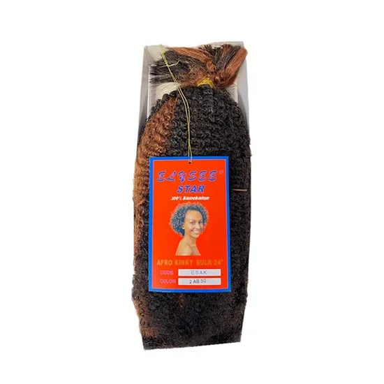 Elysee Star Afro Kinky Bulk 12" / 2T30