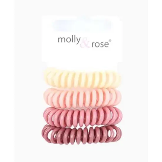 Molly And Rose Spiral Hair Bobble Grips