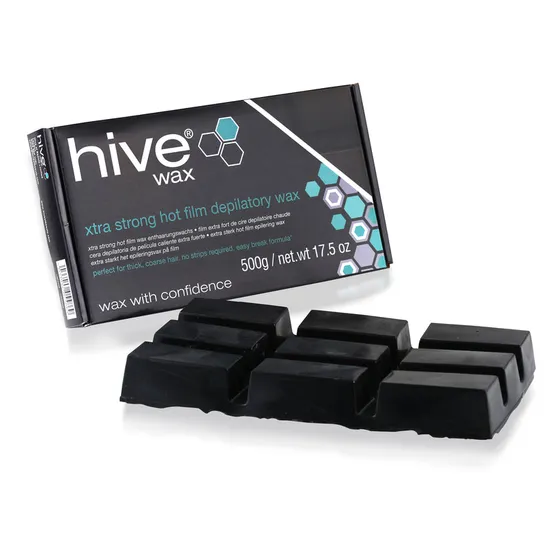 Hive Xtra Strong Hot Film Depilatory Wax 4 Men
